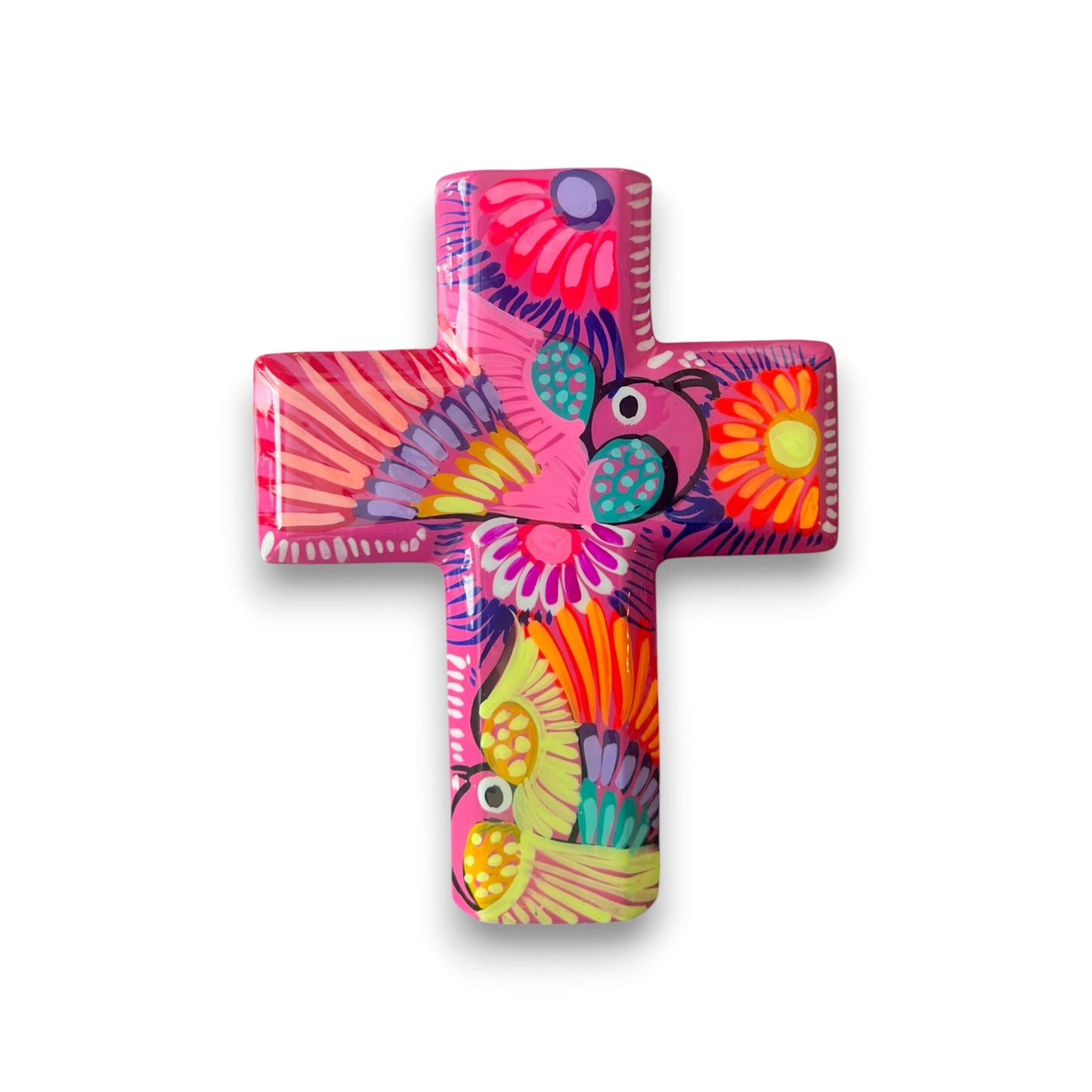 Guerrero Hand-Painted Cross Wall Art | Décor