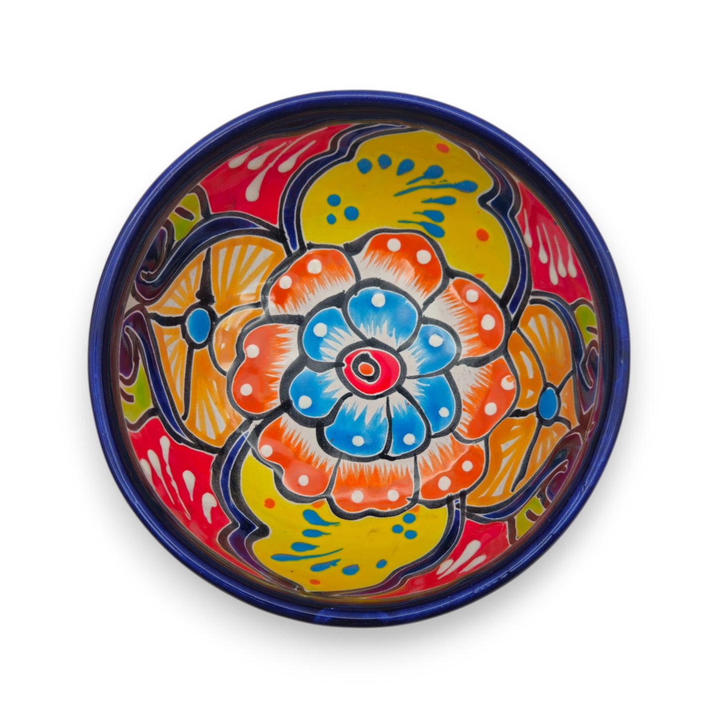 Talavera Salsa Bowl | Handcrafted Mexican Molcajete