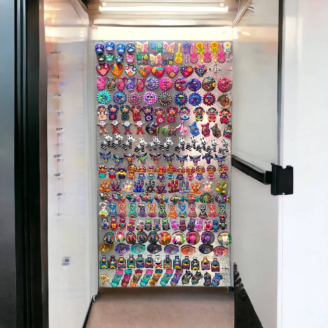 Mexican Talavera Magnets - Set of 3