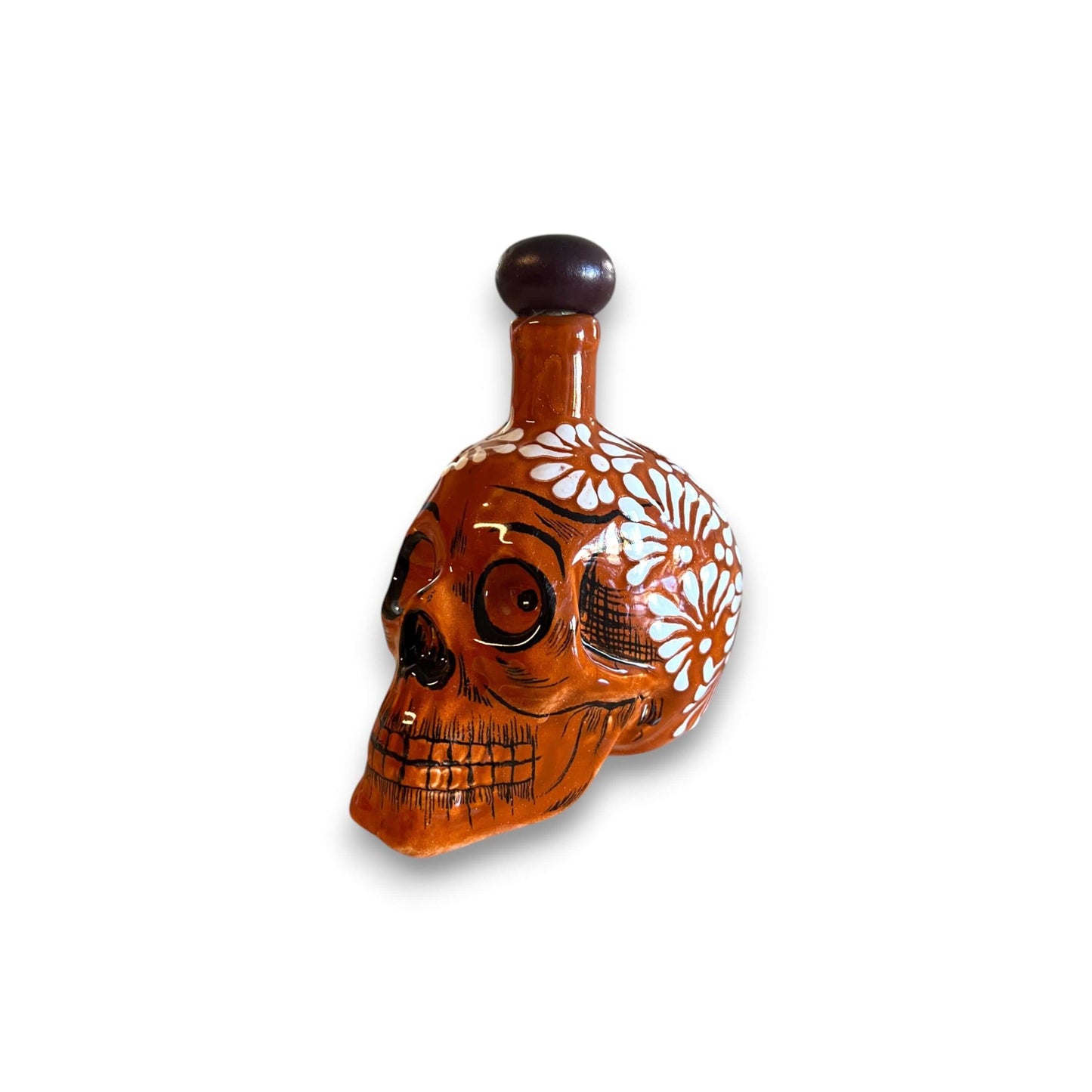 Handmade Skull Decanter Set | Mexican Barware