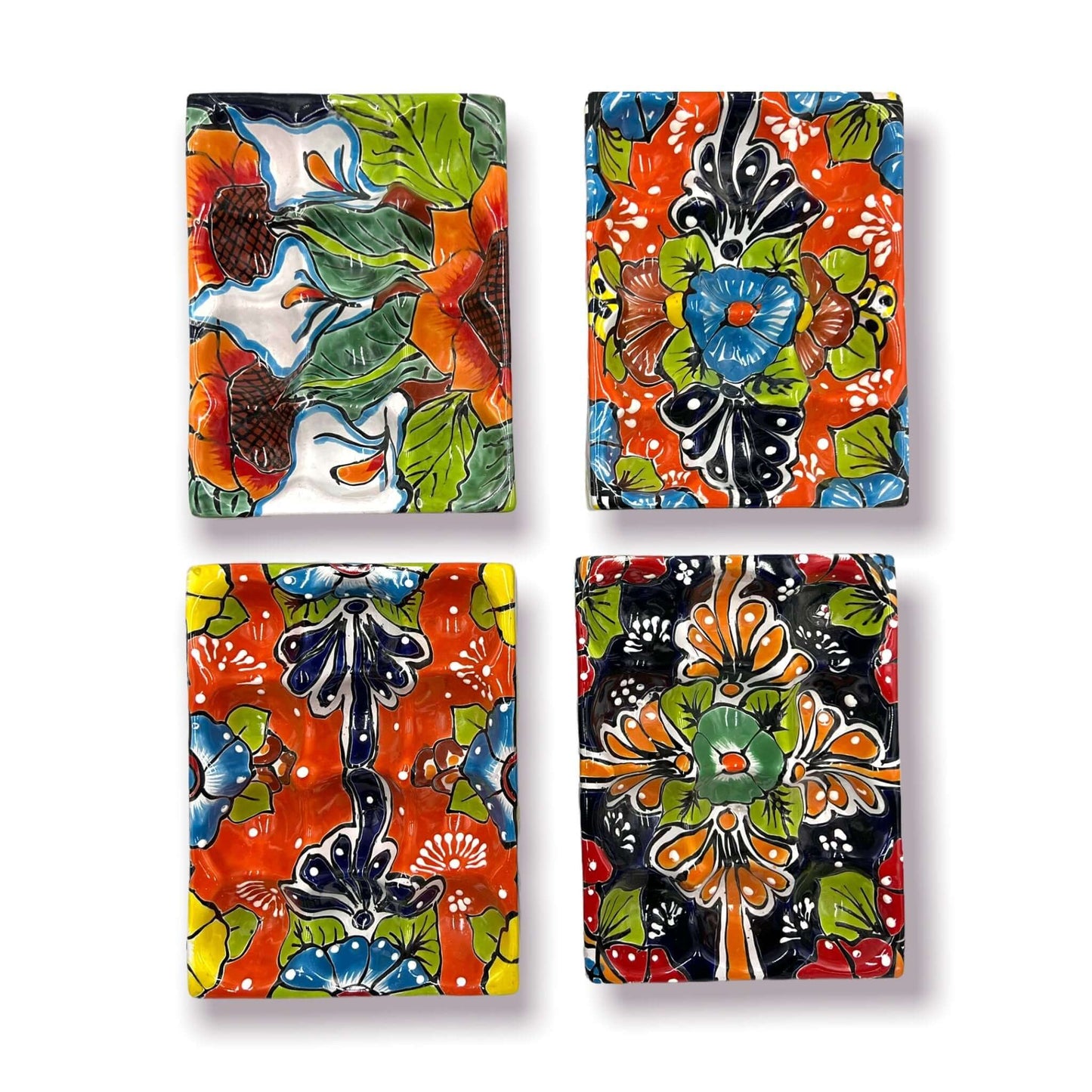 Handcrafted Talavera Egg Crate Holder