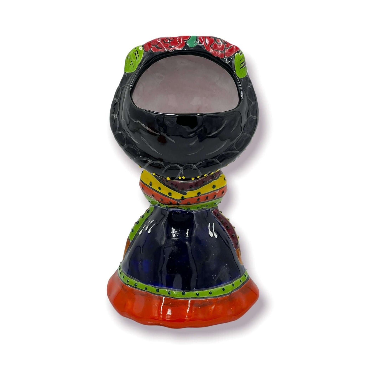 Handmade Frida Kahlo Planter - Medium Size