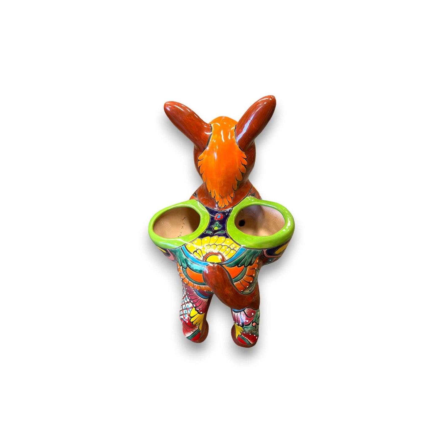 Talavera Donkey Planter - Vibrant Mexican Art