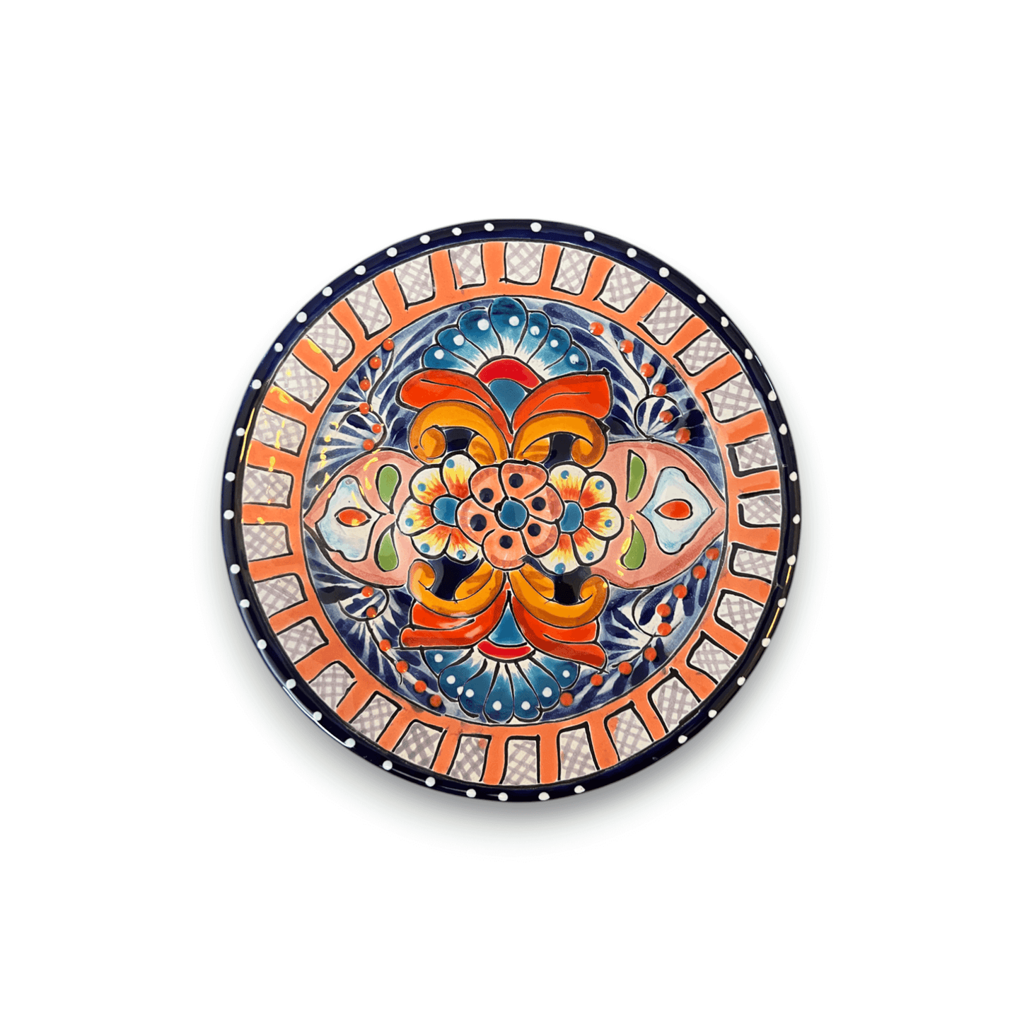 6" Talavera Ceramic Plate | Mexican Dinnerware