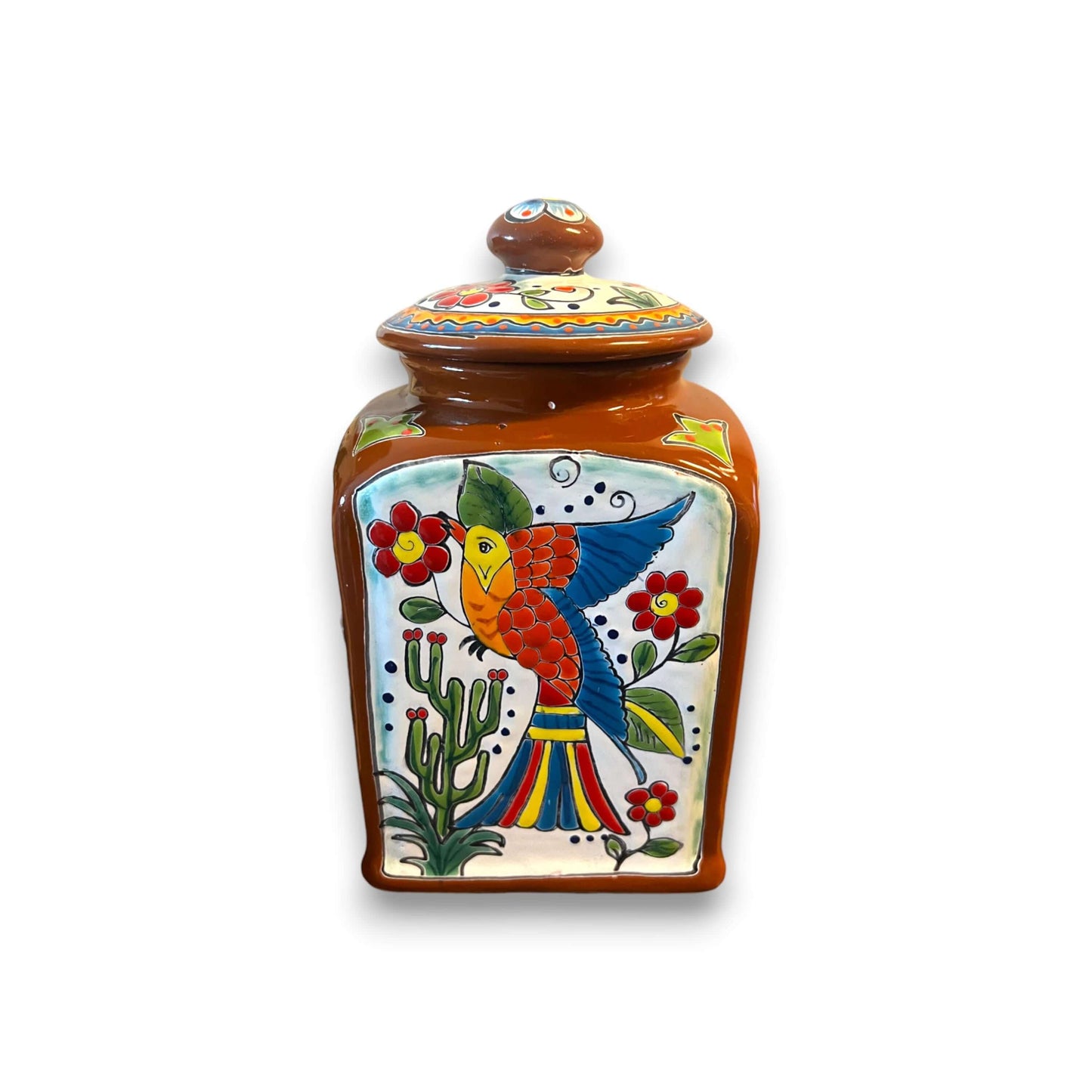 Talavera Bird Canister Set | Mexican Pottery