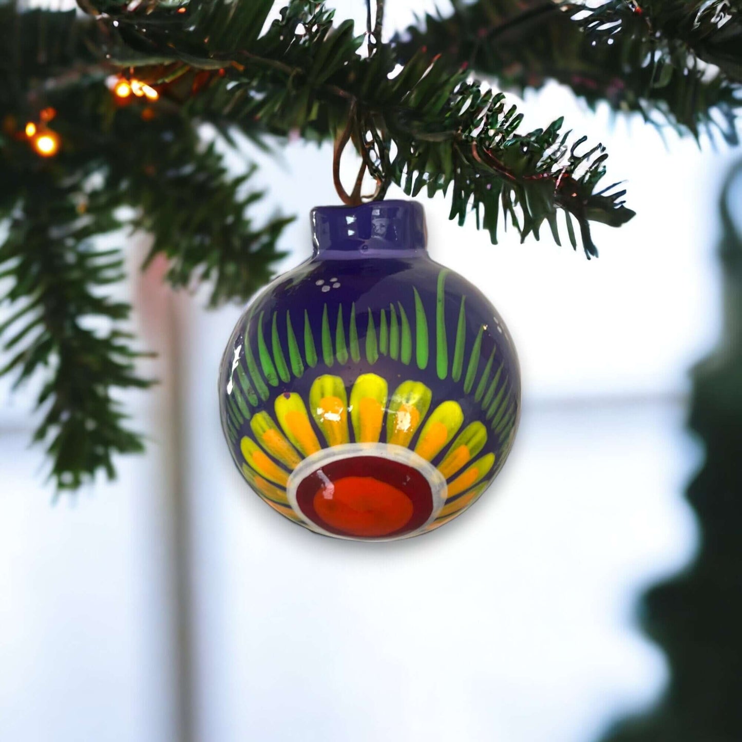 Talavera Christmas Ornaments | Folk Art Charm