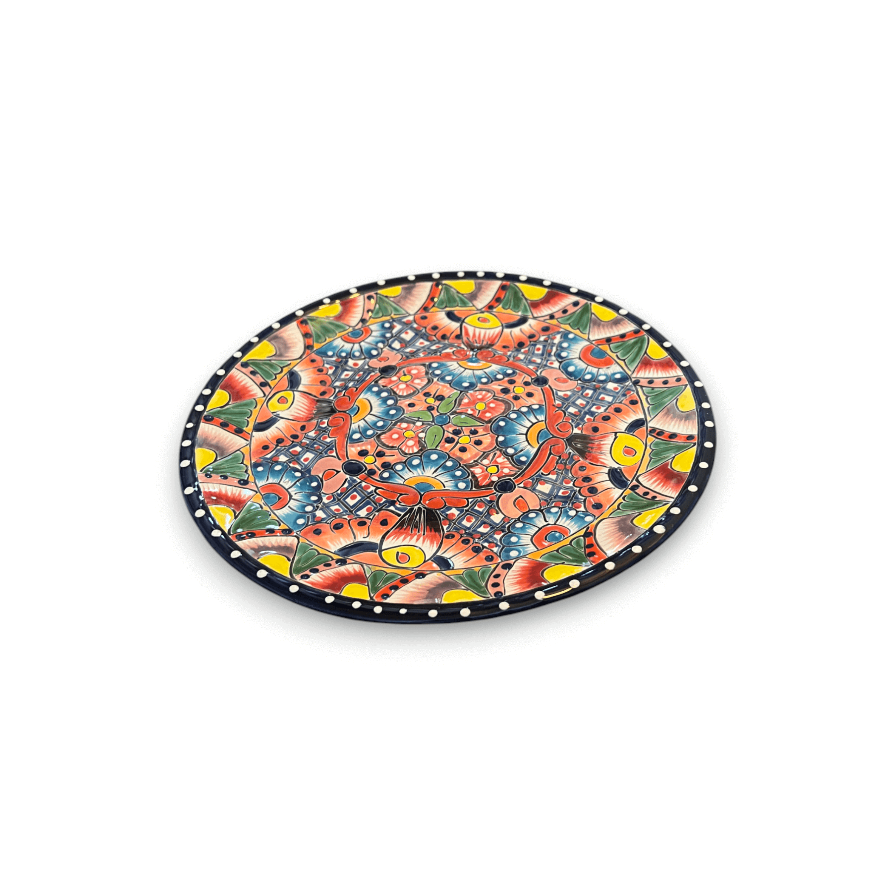 10" Talavera Dinner Plate | Mexican Dinnerware