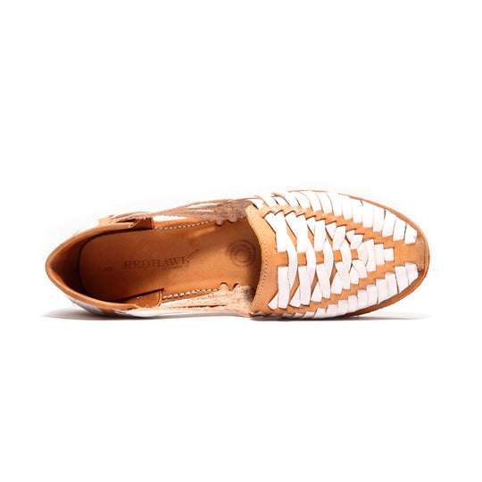 Cross Woven Huarache Horchata
