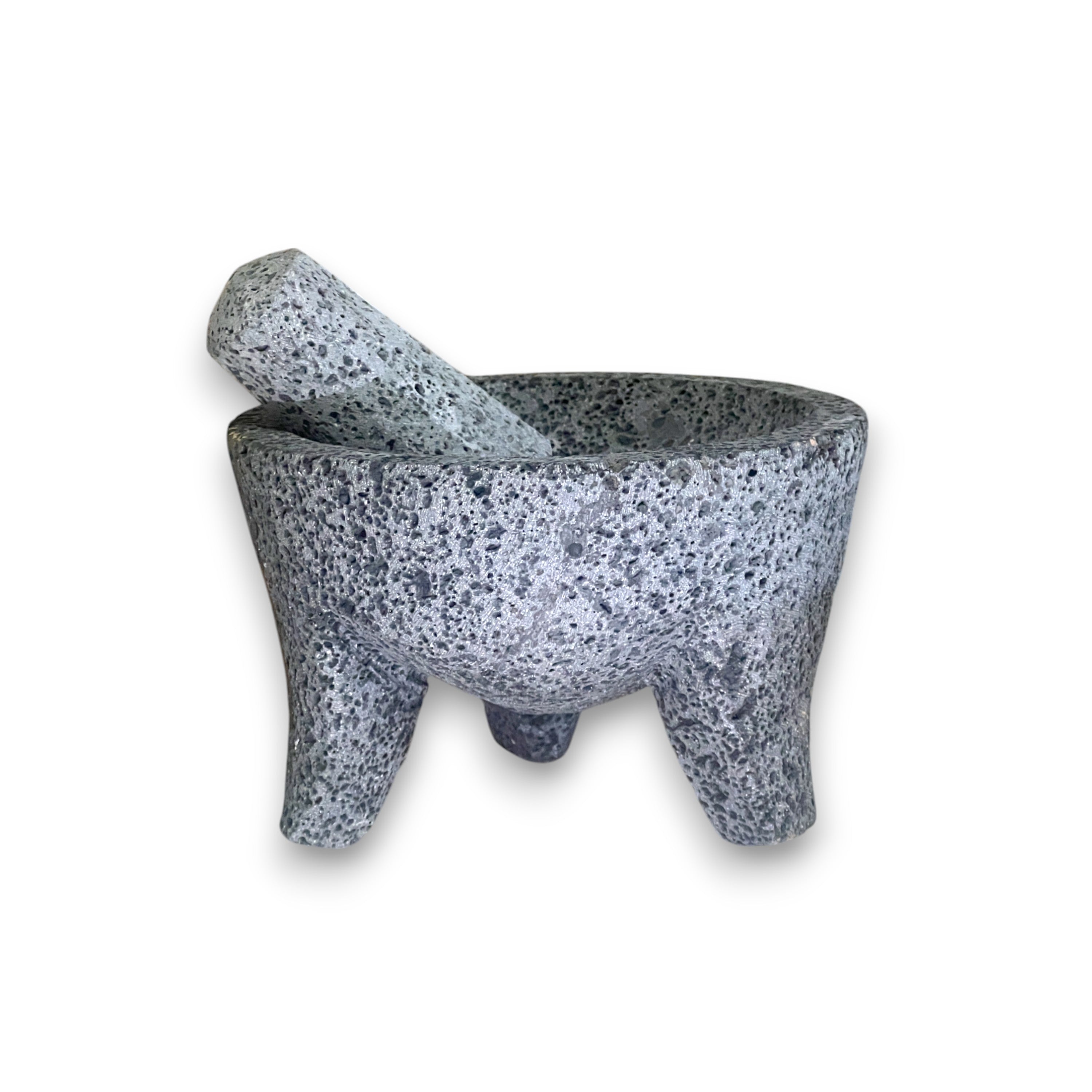 Volcanic Stone Molcajete | Handmade Mexican Mortar & Pestle
