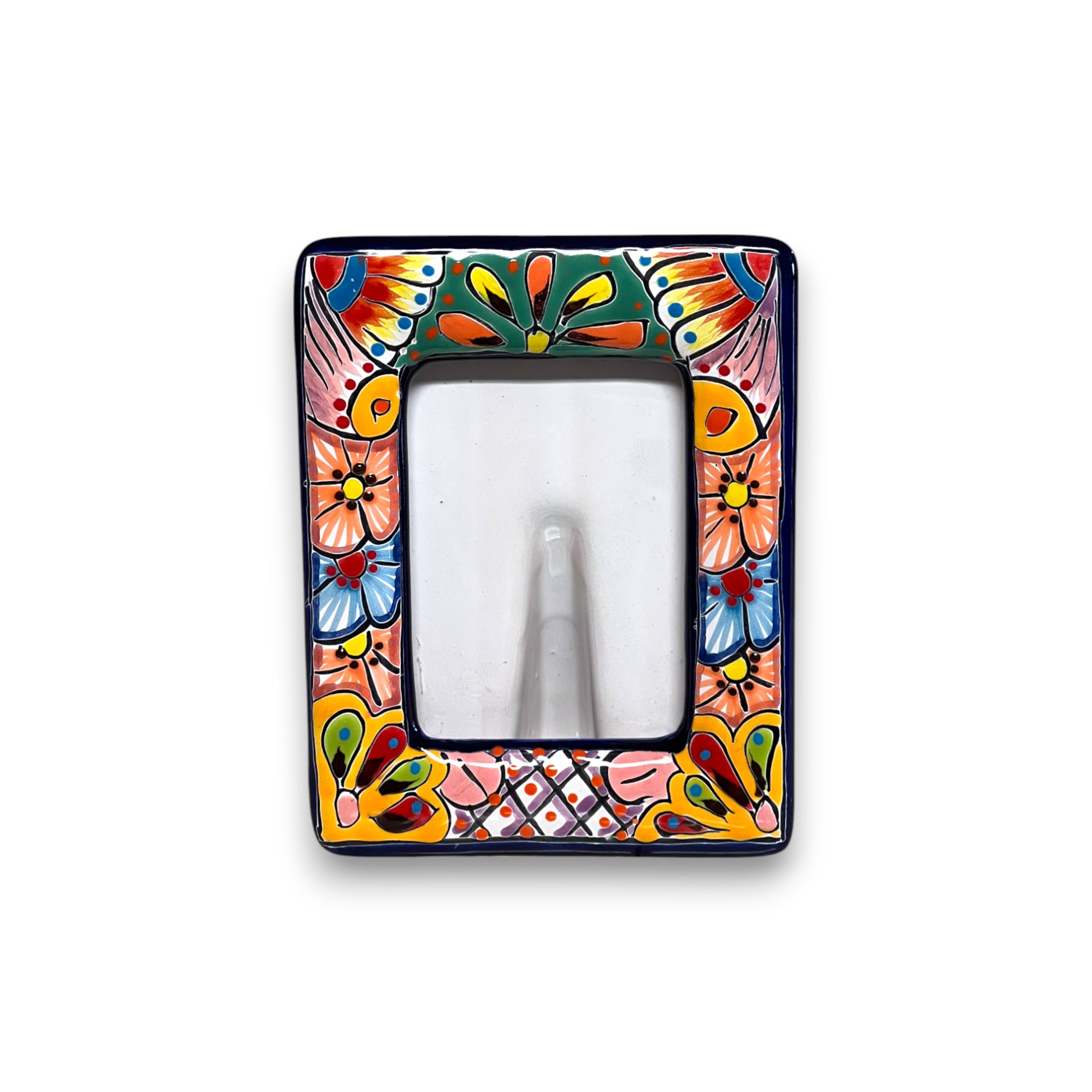 Talavera Picture Frame | Colorful Handcrafted Mexican Home Decor