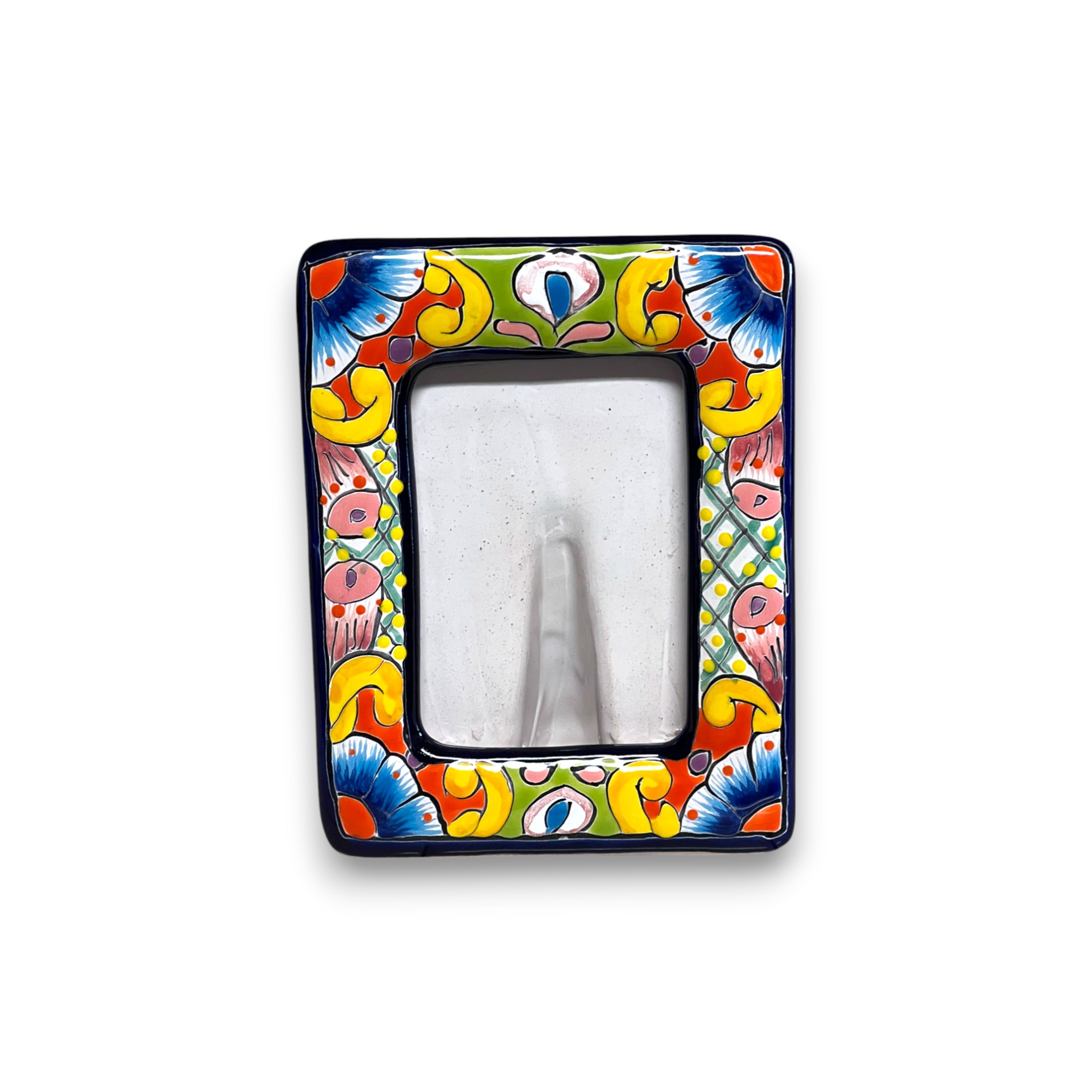 Talavera Picture Frame | Colorful Handcrafted Mexican Home Decor