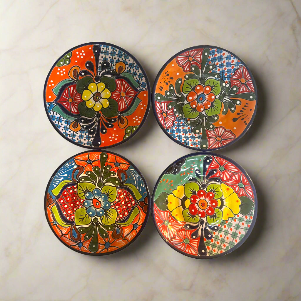 10" Talavera Dinner Plate | Mexican Handmade Dinnerware