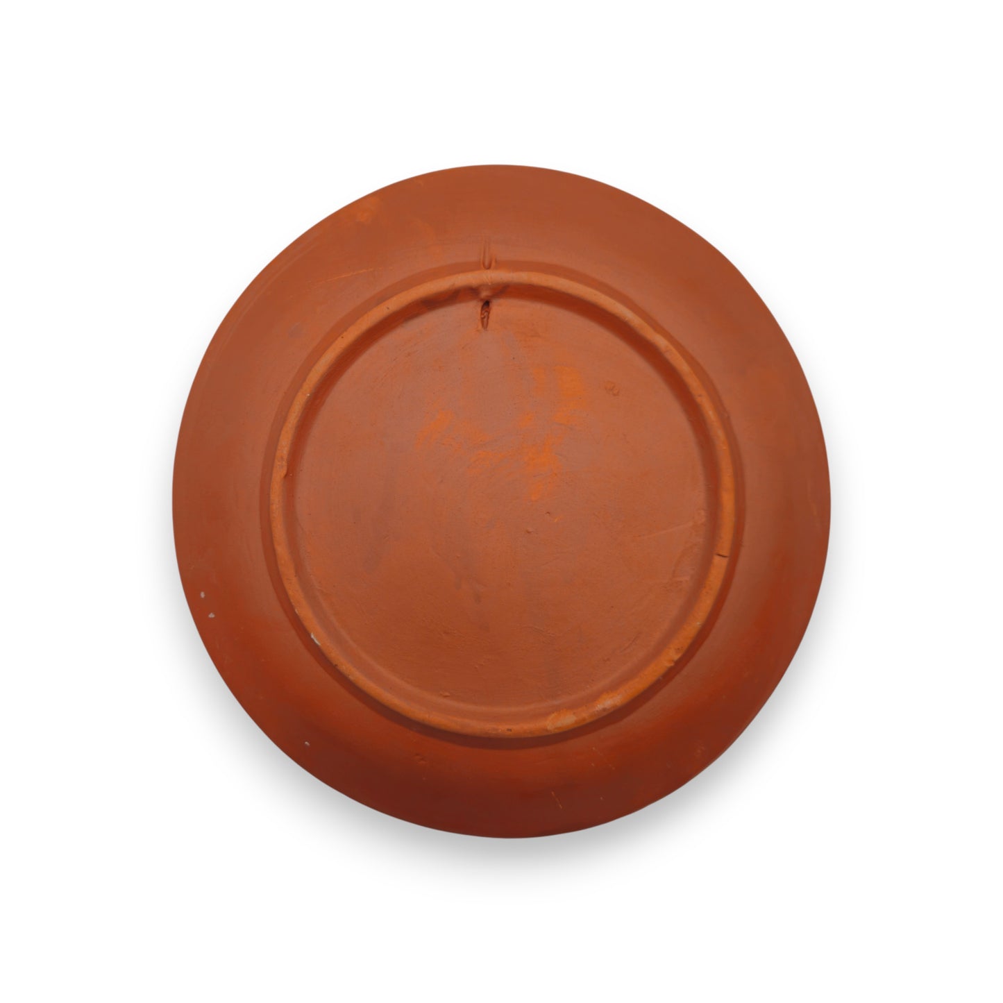 Set of 4 Brown & White Talavera Wall Plates | 11.5" Decorative  Plates