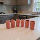 Pink Talavera Shot Glass | Handcrafted Ceramic Favor