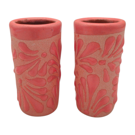 Pink Talavera Shot Glass | Handcrafted Ceramic Favor