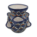 Talavera Strawberry Planter | Blue Peacock Design