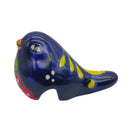 Talavera Pot Perching Bird | Hand-Painted Mexican Accent