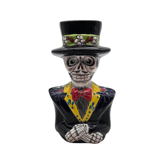 Talavera Skeleton Statue | Day of the Dead Catrin