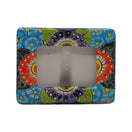 Talavera Picture Frame | Colorful Handmade Mexican Home Decor