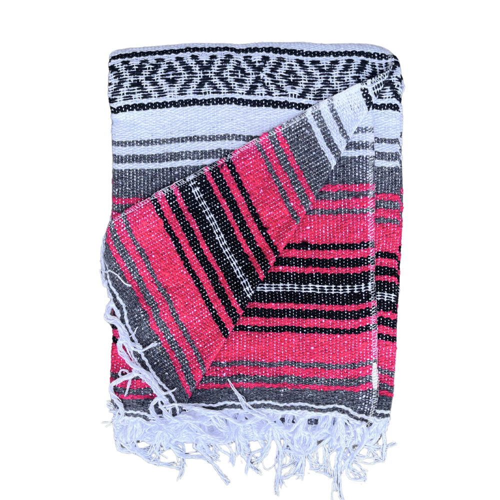 Pink Mexican Falsa Blankets