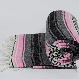 Light Pink Mexican Falsa Blanket