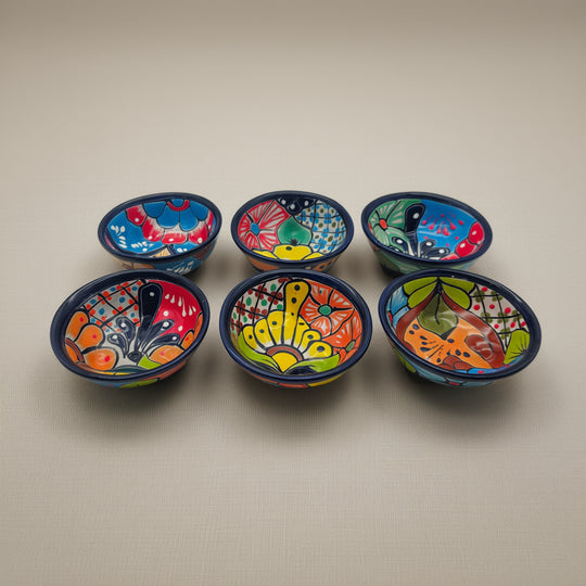 Talavera Ceramic Salsa Bowl | Handmade Mexican Dish