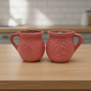 Pink Talavera Mug | Authentic Handmade Mexican Clay Jarrito