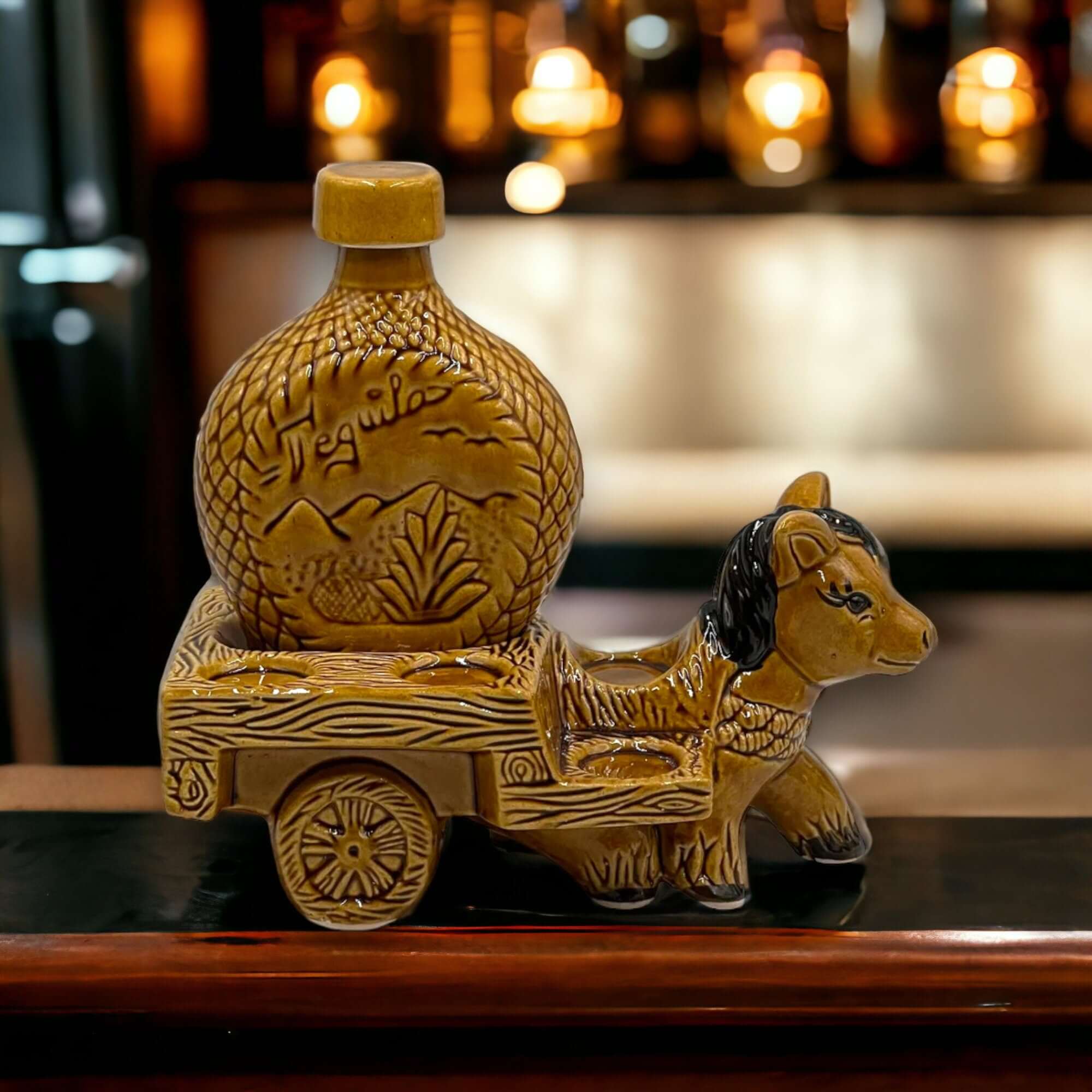 Mexican Shot Glass & Burro Decanter Set