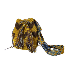 Catalina Hearts Crochet Cross-Body Bag One of a Kind - Mexico