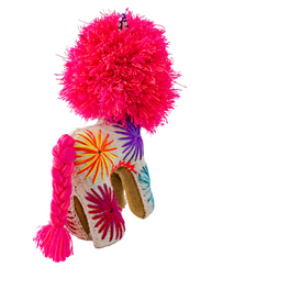 Milo the Lion: Repurposed Wool Boho Decor - Mexico