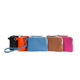 Gina Leather Top Zip Wallet