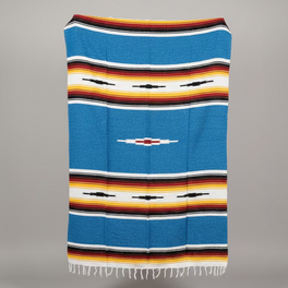Sunset Sky Blue Blanket | Baja Diamond