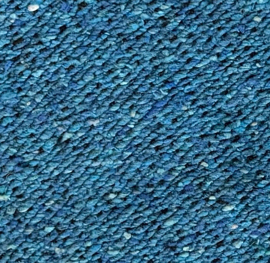 Solid Aqua Blue Mexican Blanket
