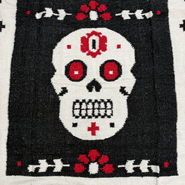 Day of The Dead Mexican Blanket | Dia de los Muertos