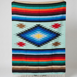 Mint Fresca Diamond Blanket