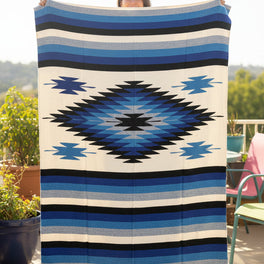Blue Topaz Diamond Blanket