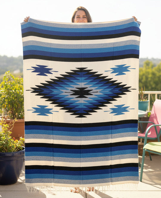 Blue Topaz Diamond Blanket