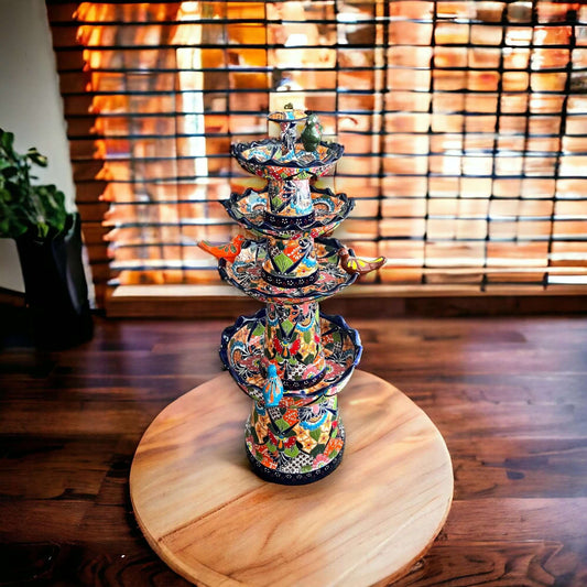 Large Talavera Fountain | Mexican Artwork