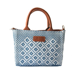 Marine Small Woven Crossbody Bag