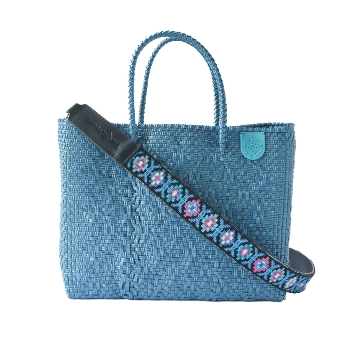 Maui Medium Woven Resort Crossbody Bag