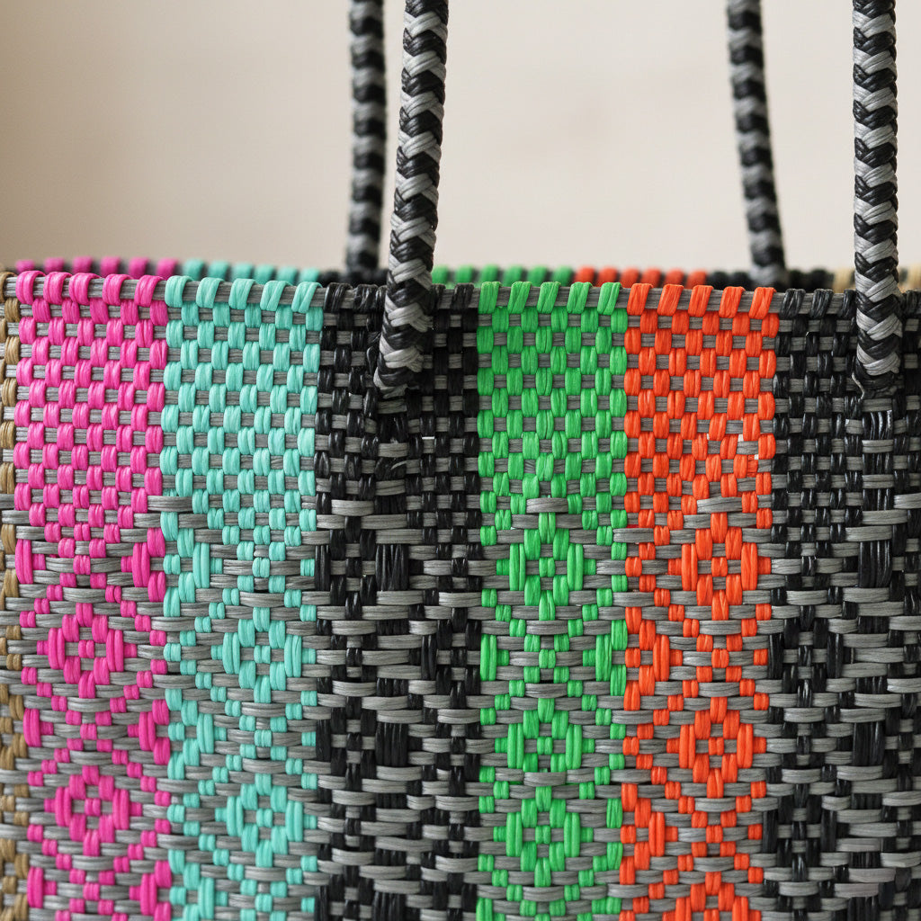 Maya Woven Super Tote
