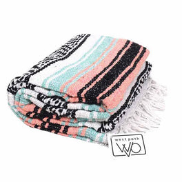 Mint & Peach Falsa Blanket
