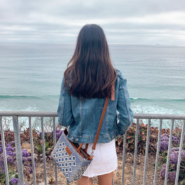 Mixte Small Woven Crossbody Bag