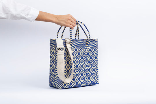 Mixte Large Woven Resort Crossbody Bag