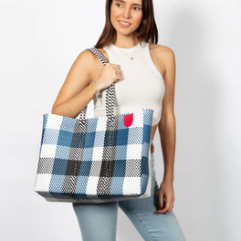 Mykonos Woven Super Tote