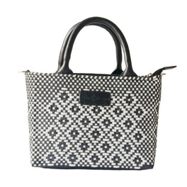 Panda Small Woven Crossbody Bag