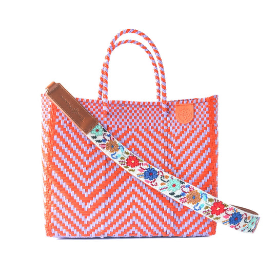 Positano Medium Woven Resort Crossbody Bag