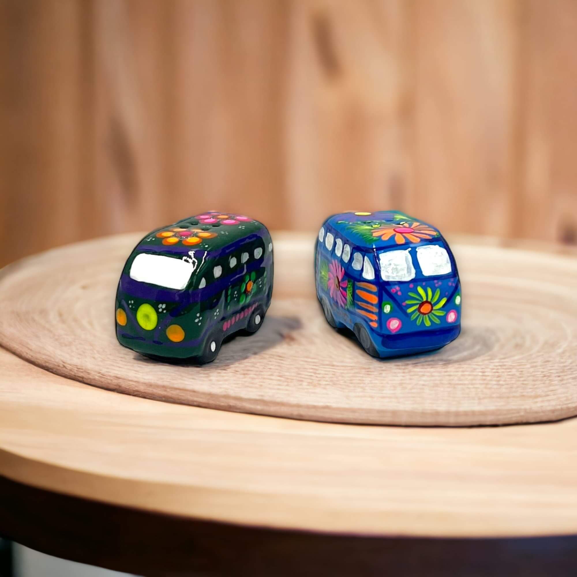 Mexican VW Bus Salt & Pepper Shakers