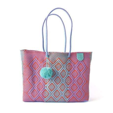 Sunset Woven Super Tote