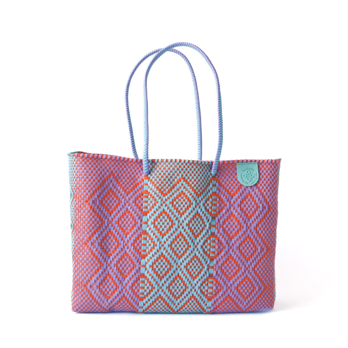 Sunset Woven Super Tote